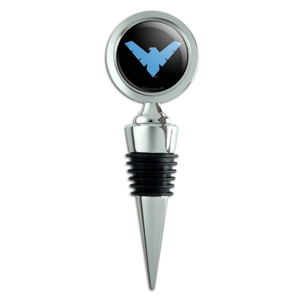Batman Nightwing Logo Wine Bottle Stopper