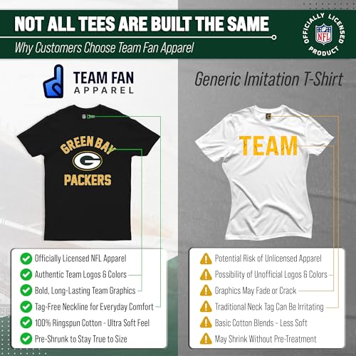 Image of NFL Gameday Cotton Blend T-Shirt for Men and Women - Licensed