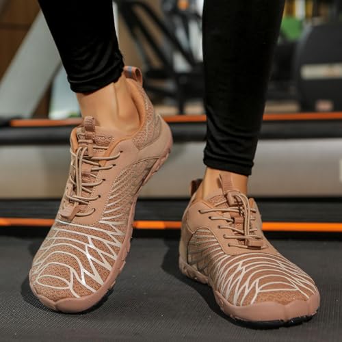 Hiking Barefoot Shoes Womens Men Footwear, Pro-Healthy & Non-Slip Wide Toe Comfortable Water Shoes for Women, Lightweight Hike Running Walking Shoe Daily Wear Athletic Sneakers Unisex2