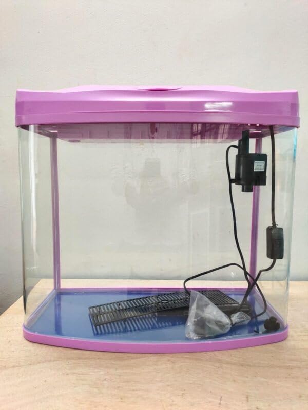Image of RS 480A LED Aquarium Kit with Filter System, Complete Fish Tank Setup Colour May Vary as per Availability (White,Black,Green,Blue,RED Etc) (1.5 feet) (50L) Size: Size (L x W xH):18 X 9 X 18 inches