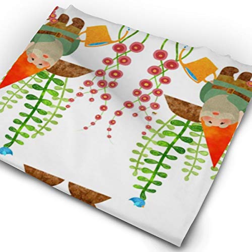 A Gnome Without His Gardening Toolss Neck Gaiter Face Scarf Mask-Dust, Sun Protection Windproof Cool Lightweight,Breathable Washable Fishing Hiking Cycling Running