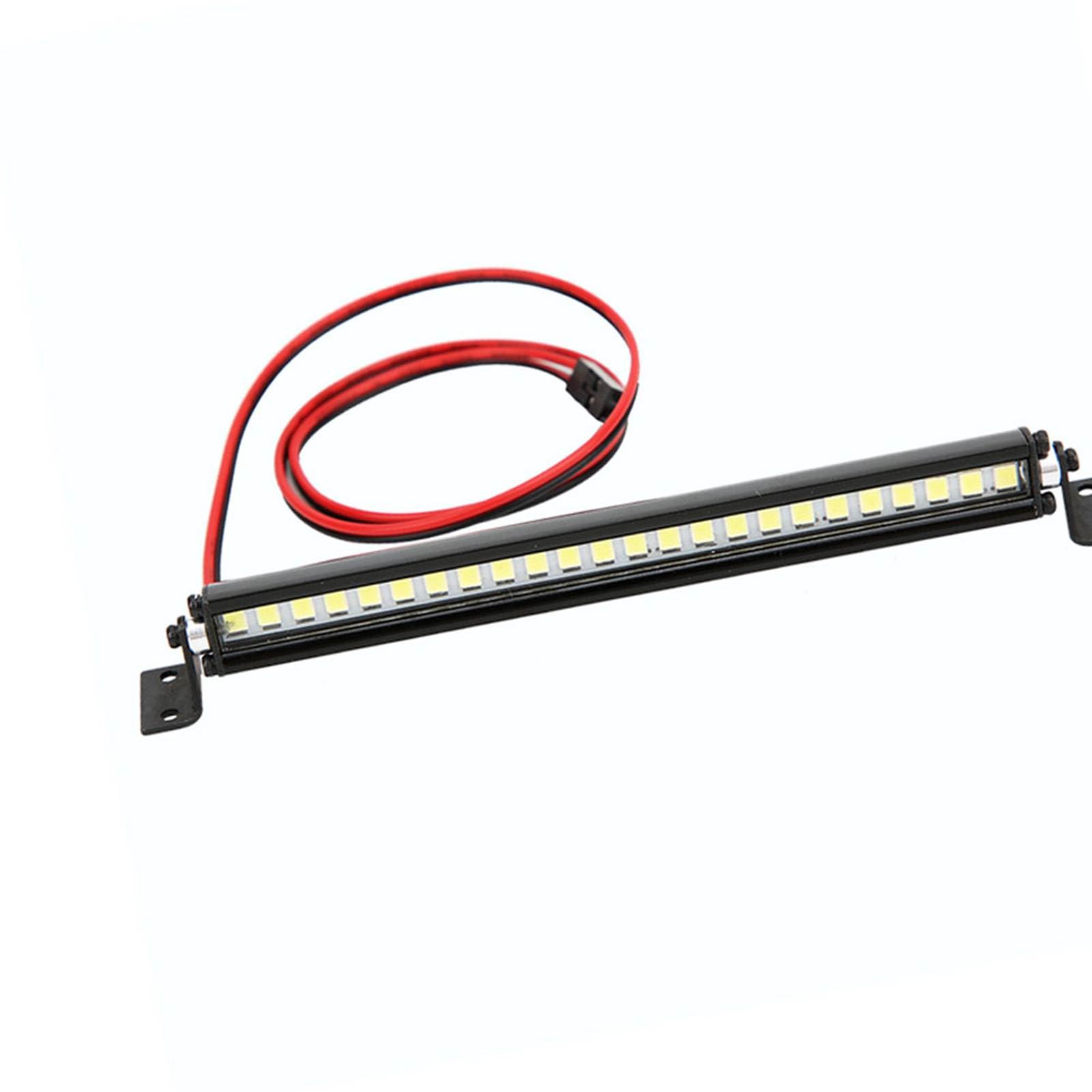 Pissente Feux De Toit LED Pour Voiture RC – Barre Lumineuse 12 LED Avec 24 Puces, Lampe De Toit Pour Scx10 1/10 4WD, Accessoire Déco Réaliste Et Facile à Installer
