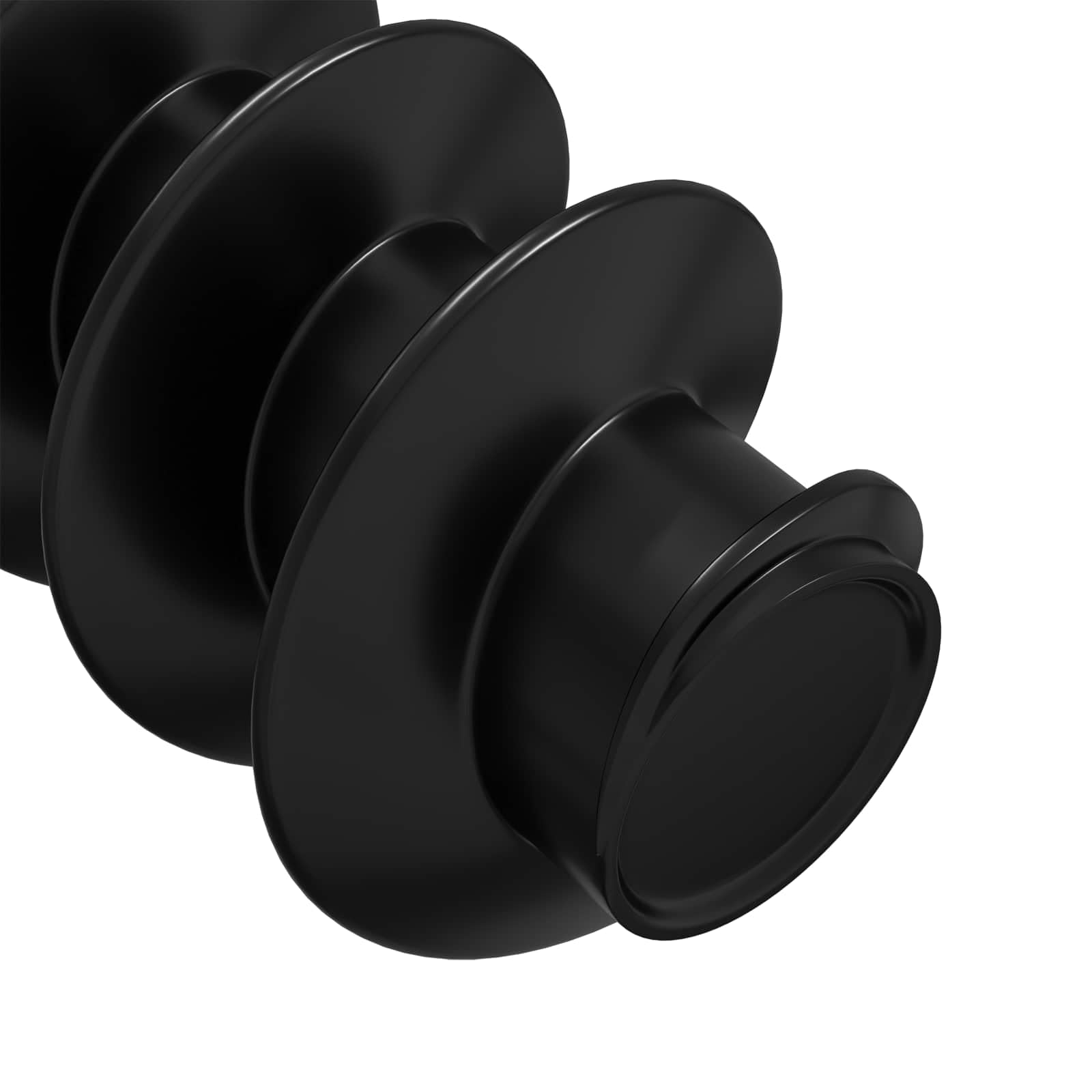 vidaXL Tornillo de Cabeza de Capuchón de Enchufe 5143 pcs Negro Hierro, Tornillo Industrial, Hexagonal, Sujetador Negro, Seguro, precisión, Perno para proyectos, Bricolaje