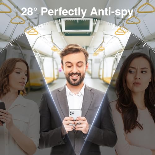 Image of SMARTDEVIL 2PACK Privacy Screen Protector for iPhone 11 /XR Shatterproof Tempered Glass [True 28Anti Spy] [9H Hardness] [Auto Dust-Elimination Install], [Bubble Free]