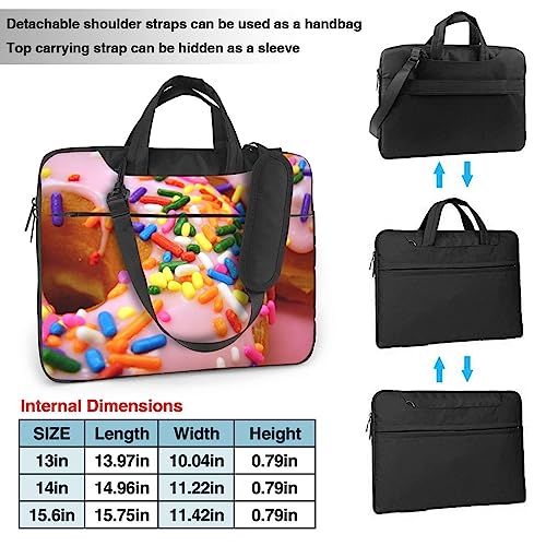 Sac d'ordinateur portable et porte-documents antichoc avec compartiments de rangement illustrés
