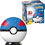 Aus 54 hochwertigen Kunststoff-Puzzleteilen und Zubehörteilen entsteht Stück für Stück ein Puzzle-Pokéball - ein echter Hingucker und die perfekte Deko auf jedem Schreibtisch
