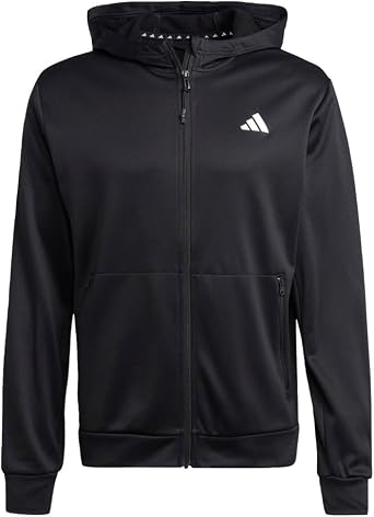 adidas Mens Training Essentials Seasonal Woven Full-zip Jacket