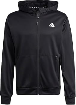 adidas Men's Training Essentials Seasonal Woven Full-Zip Jacket