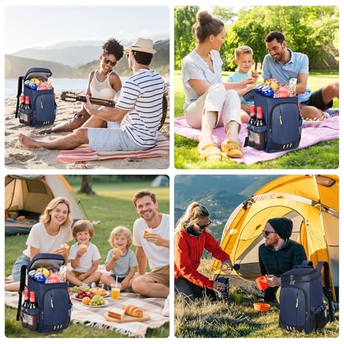 Image of Backpack Cooler - 40 Cans Insulated Cooler Backpack for Men & Women
