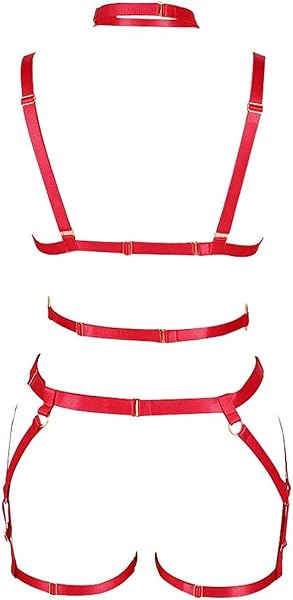 Generisch 2026 Femmes Coupe Punk Fil Harnais Ceinture Extensible Élastique Jarretière Ceinture Carnaval Sous-vêtements - 2