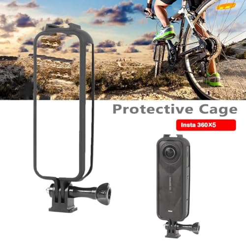 Image of Action Pro Protective Frame Case Compatible with Insta360 X5 | Shockproof Anti-Scratch Cover Cage | Anti-Fall Camera Protection | Durable Housing Accessory
