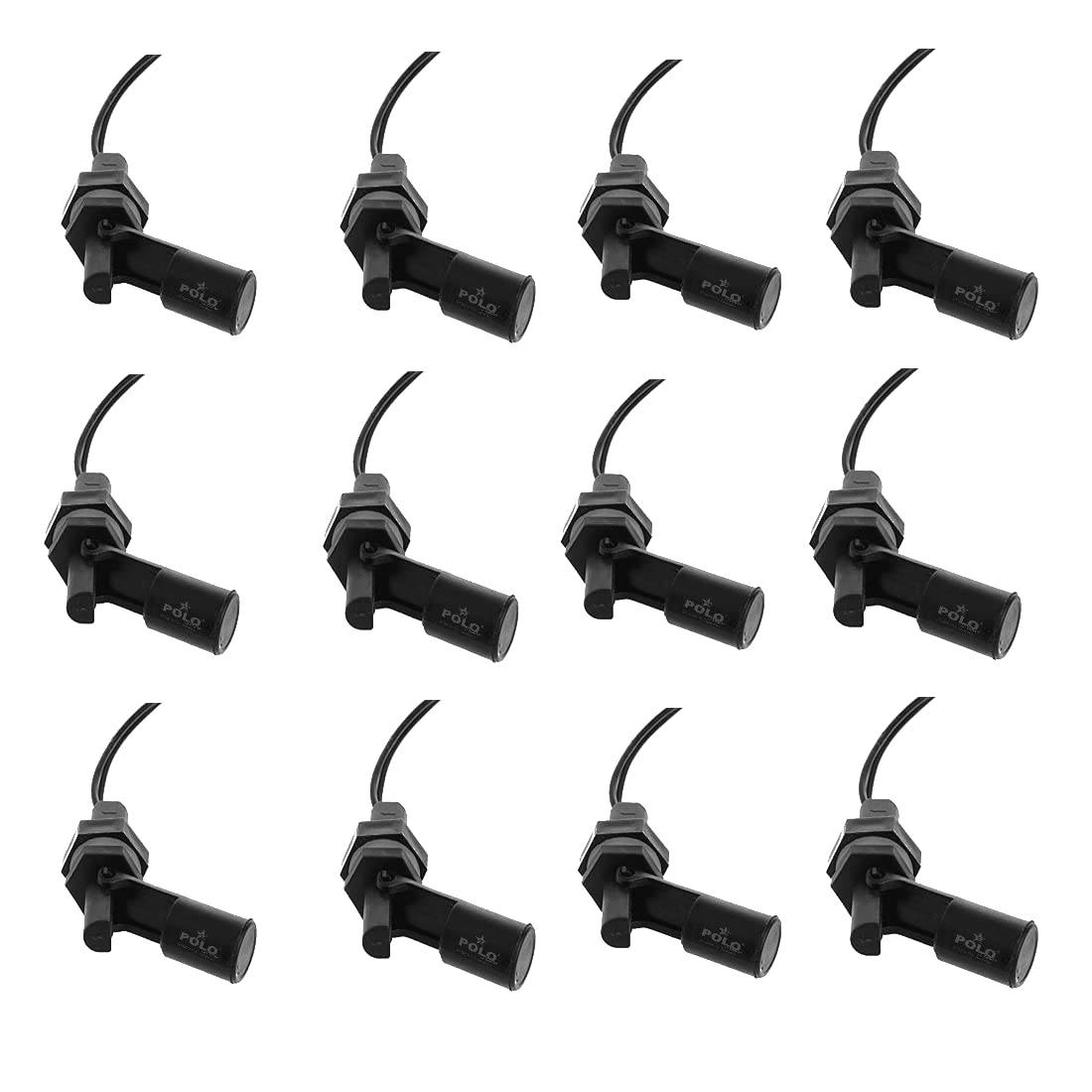 POLO STAR Side Mounted Float Switch | Tank Pool Liquid Water Level Sensor Horizontal Float Switch For Water Level Controller | Color Black | 2 Meter Wire (Pack of 12) (B0C69YMM6R) Amazon Price History, Amazon Price Tracker