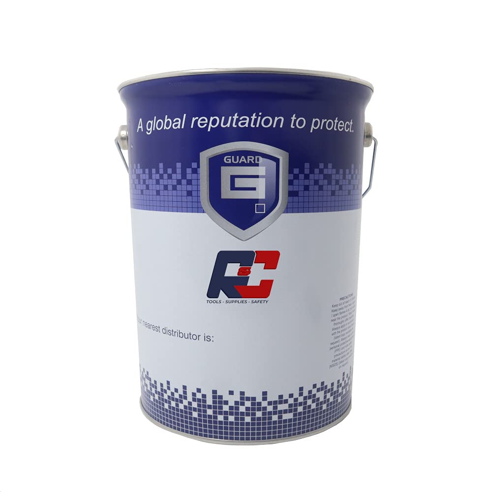 Metal Primer Paint Grey 5L Large Tin - Quick Drying High Build Zinc Phosphate Anti Rust Direct To Metal - Easy To Apply By Paint Brush, Roller or Spray Gun - Anti Corrosion Steel Iron