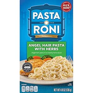 Amazon.com : Pasta Roni Angel Hair Pasta with Herbs, 4.8 oz : Pasta ...