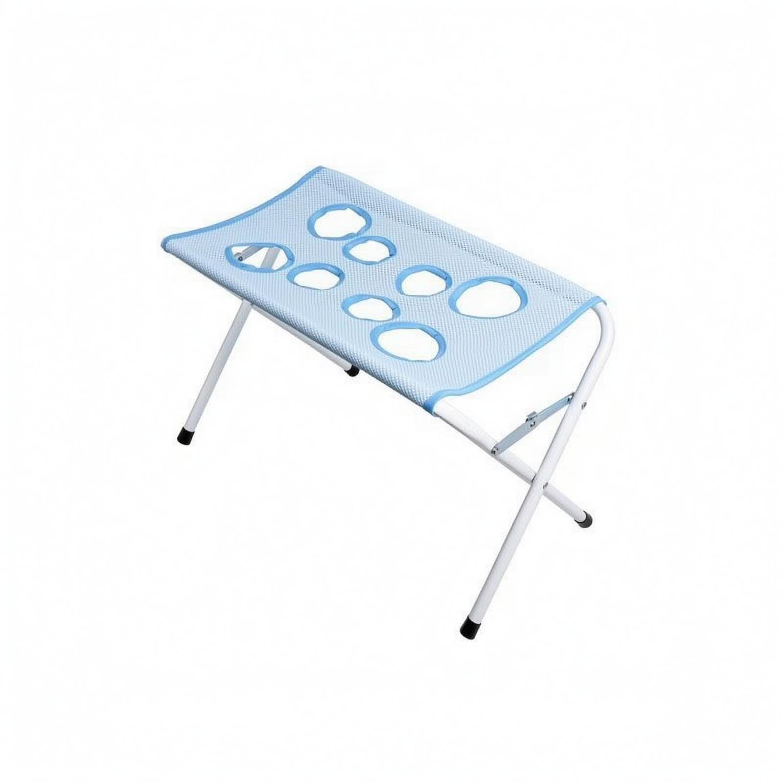 CALANDIS Foldable Pet Bathing Stand Quick Drainage Foldable Dog Washing Station Metal Tube Mesh Grooming Stand Pet Bathing Rack - | Grooming Tables | Grooming | Dog Supplies-image-30