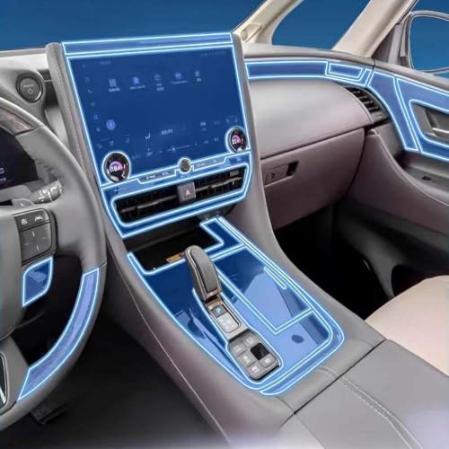Lámina transparente de salpicadero para proteger la navegación de Vellfire y Alphard