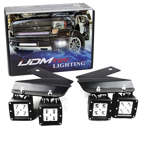 Kit de Lámparas LED para Niebla iJDMTOY Ford SVT Raptor 2010-14 miniatura 1