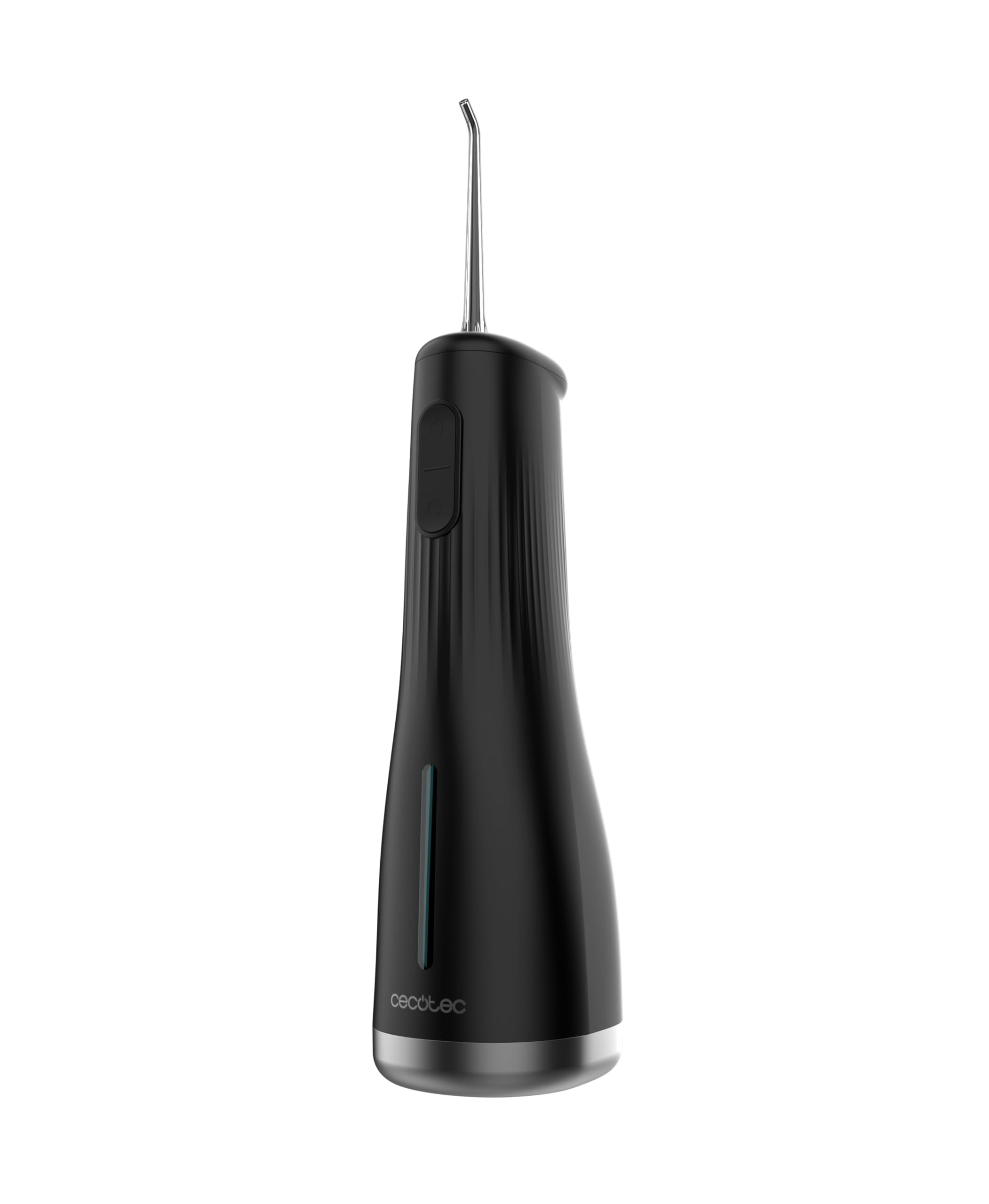 Cecotec Irrigador Bucal Portátil ToothCare Jet Liberty. 1600 Pulsos por Minuto, 8 Boquillas Intercambiables, 4 Modos de Limpieza, Tanque de 250ml, IPX7 Waterproof, Diseño Compacto y Ligero, 130 PSI