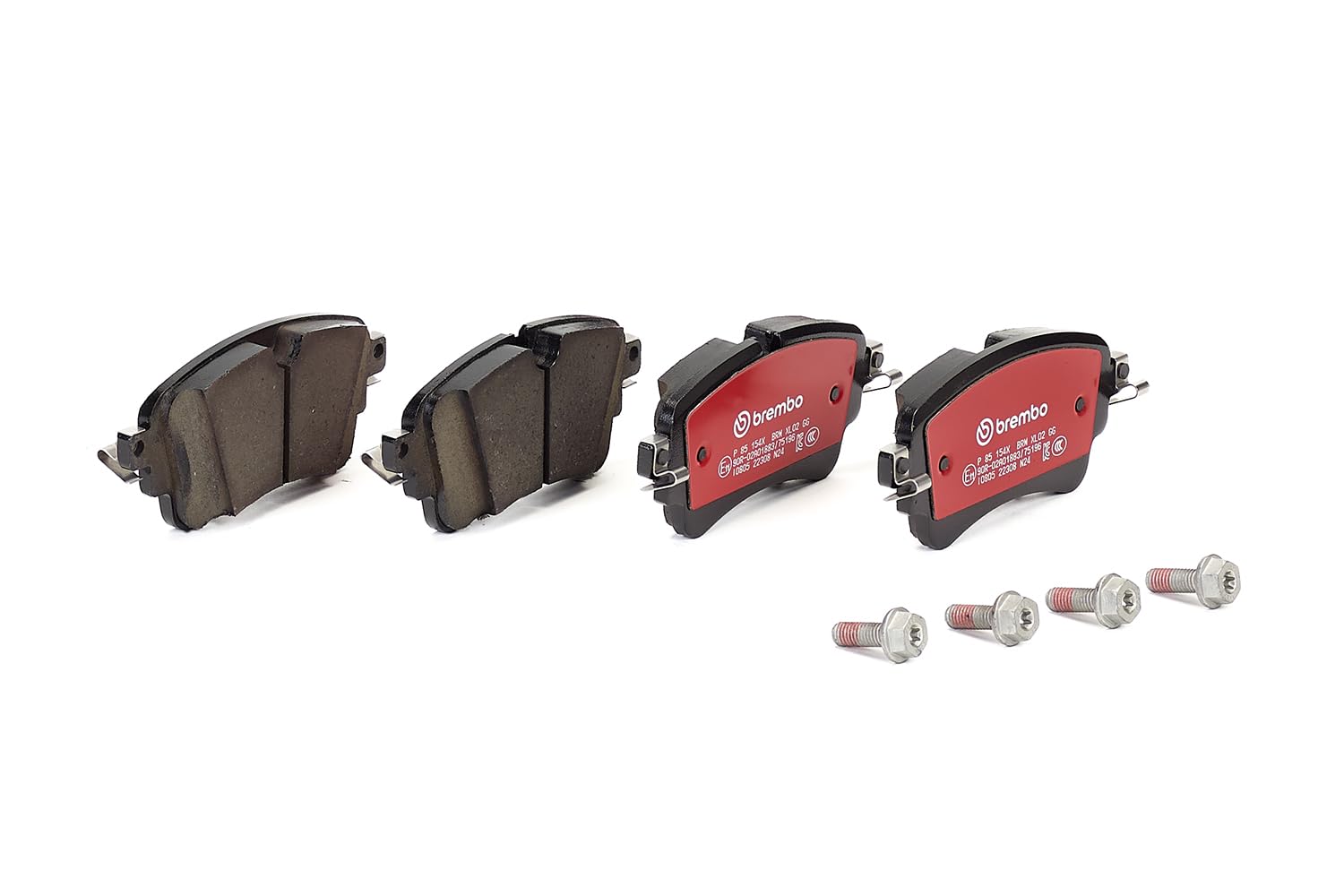BREMBO Kit pastiglie freno, Freno a disco P85154X Compatibile con: AUDI A4 Allroad B9, A4 B9, A4 B9 Avant, A5, A5 Cabriolet, A5 Sportback, A6 Allroad C8, A6 C8, A6 C8 Avant, A7 Sportback, A8 D4, A8 D5 | Compatibile con: AUDI A4 Allroad B9, A4 B9, A4 B9 Av