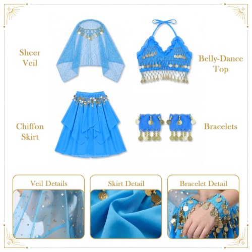 Disfraz de Genio para Niñas Fairycece Talla 14-16 miniatura 2