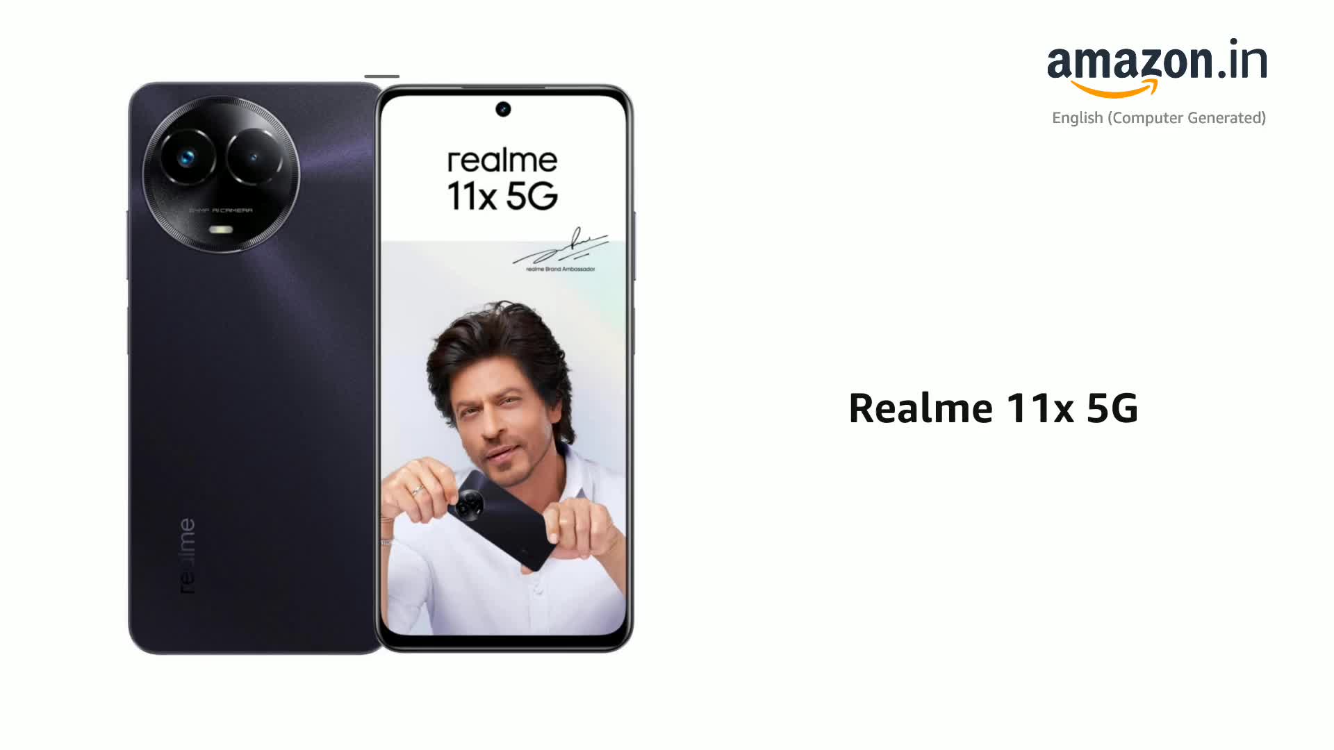 realme 11x Midnight Black Smartphone