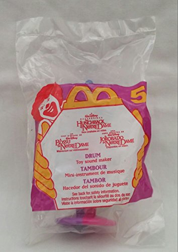 McDonald Happy Meals - Hunchback of Notre Dame - Drum Toy Sound Maker by McDonald's