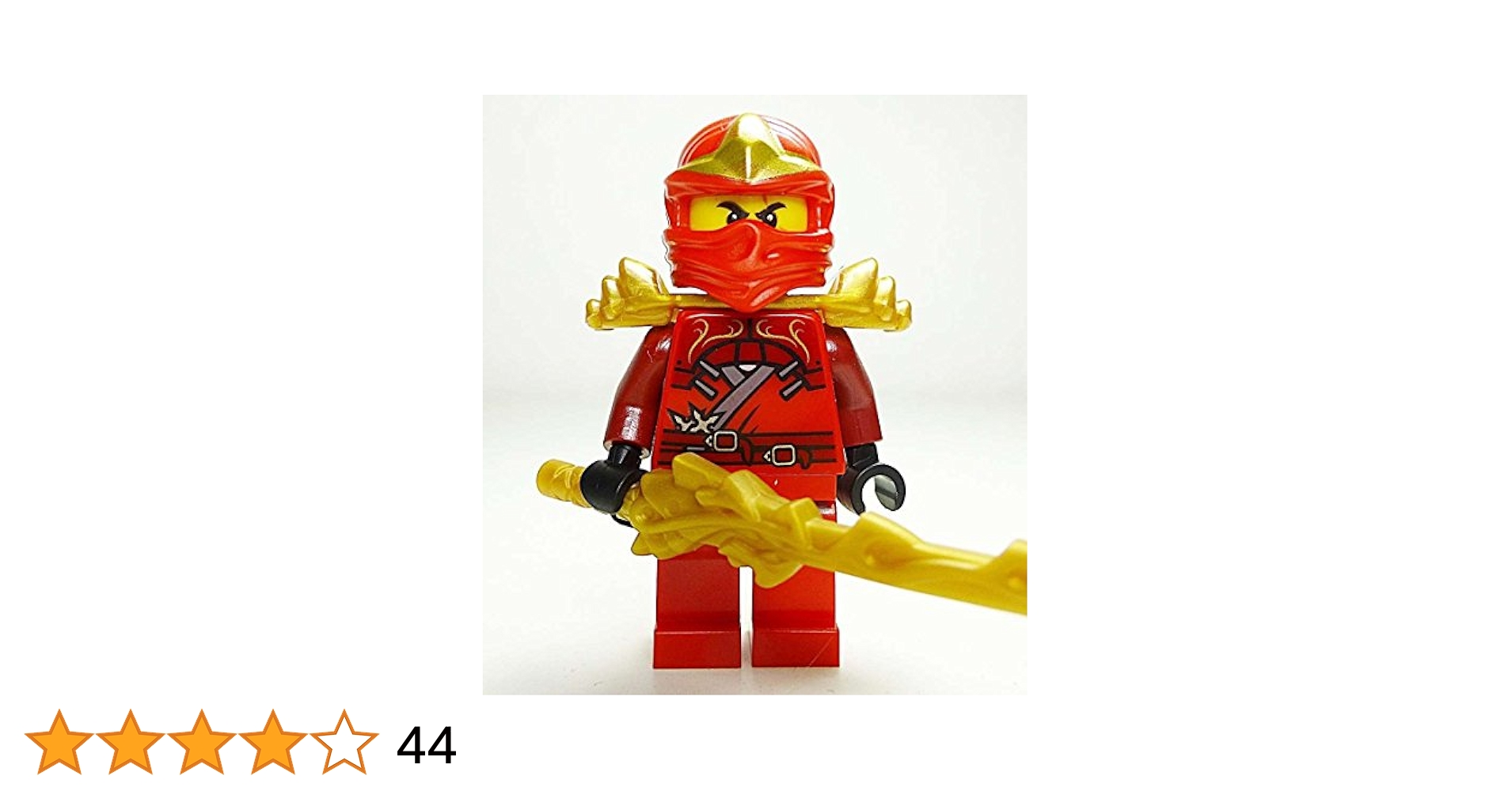 LEGO Ninjago - Kai ZX with Armor and Dragon Sword, Building
