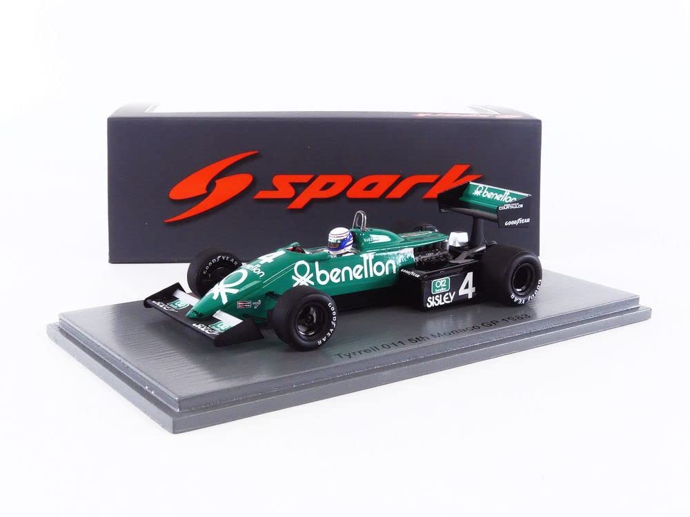 Amazon.co.jp: ☆ Spark 1/43 Tyrrell 011 1983 F1 Monaco GP 5th
