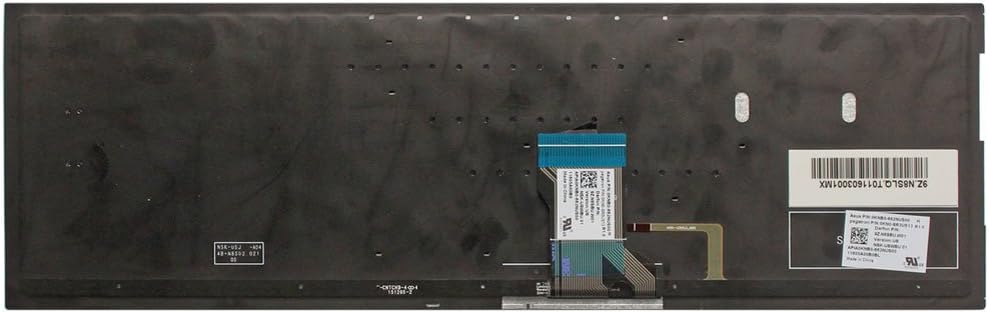 New English Laptop Replacement Keyboard for Asus Q552 Series Q503UA Q504UA Q534UX Q553UB N592 Q551LN Q552U Q552UB US Layout with Backlight