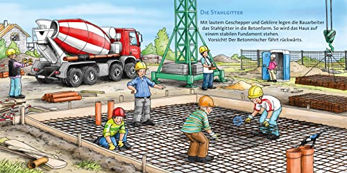 Hör mal (Soundbuch): Auf der Baustelle: Zum Hören, Schauen und Mitmachen ab 2 Jahren.
