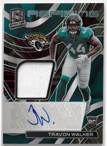 Travon Walker signed 2022 Panini Spectra Rookie Card (RC) #APA-TWA
