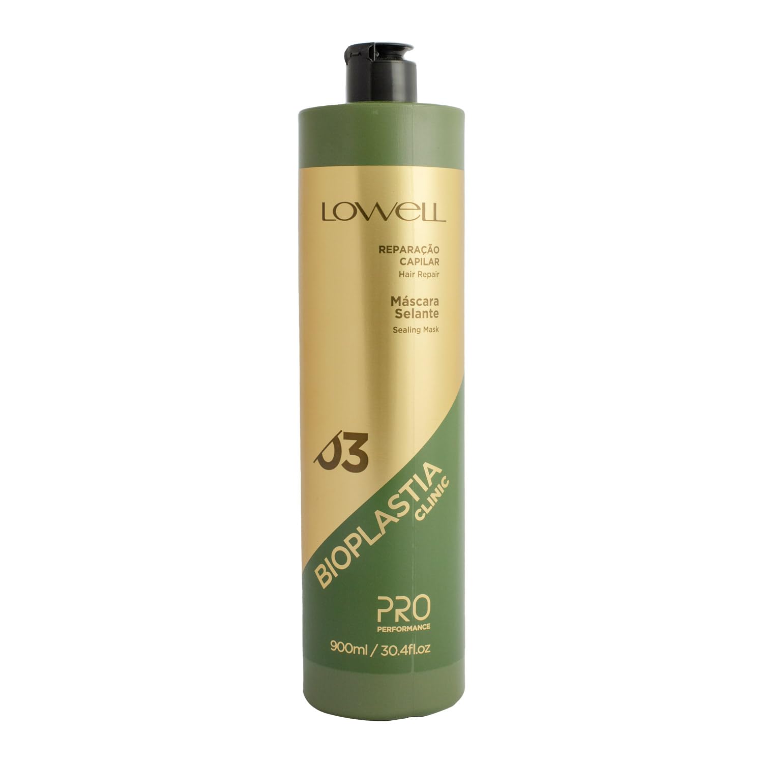 Lowell - Máscara Capilar Reconstrucción - Enriquecida con Aminoácidos y Proteínas - Tecnología Amino Pro Fill - Sella Cutículas y Reduce Porosidad - 900 ml