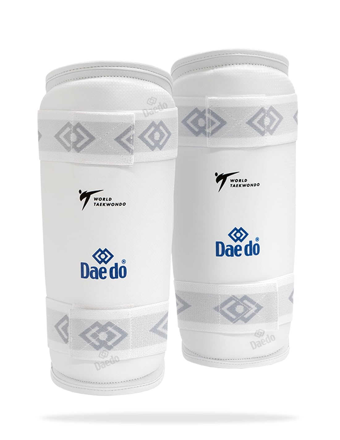 DAEDO WT Recognized Taekwondo Shin Guard, Officially Approved for International Competitions, Size:M, Lightweight and Durable Protection
