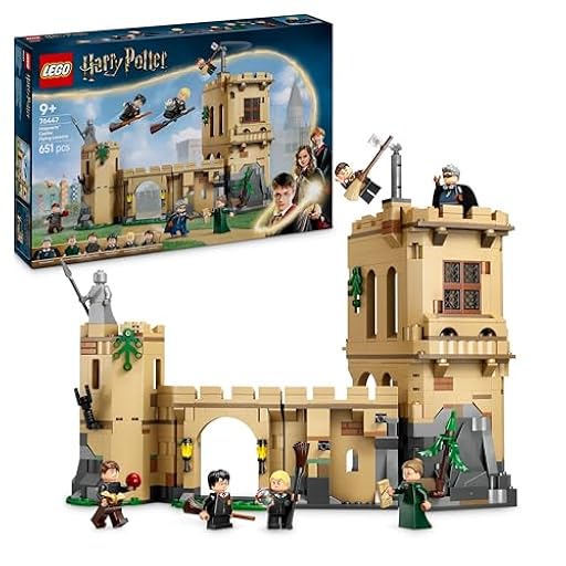 LEGO Harry Potter Castillo de Hogwarts: Clase de Vuelo y Quidditch con 6 Minifiguras Inc. Draco Malfoy y Profesora McGonagall para el Juego de rol, Juguete para Niños y Niñas de 9 Años o Más 76447 | Ya disponible en tu tienda friki favorita! En mundofriki.es!