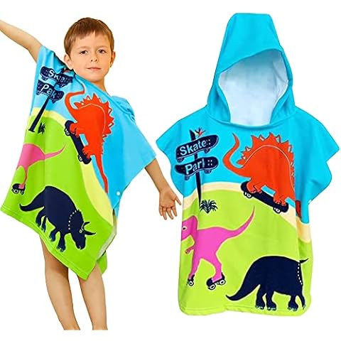 Simmpu Toalla de Baño Dinosaurio para Niños Cover