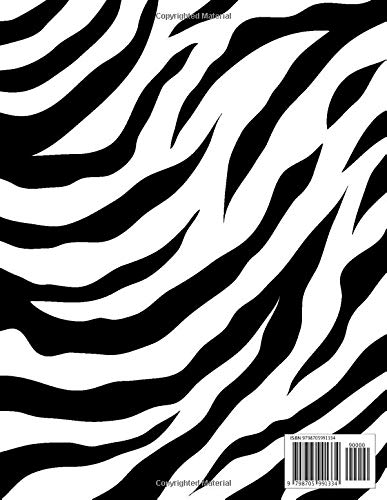Notebook: Wide Ruled Lined Tiger Composition Notebook - 8.5 x 11 Journal - Image 2