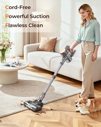 Cordless Stick Vacuum with HEPA
