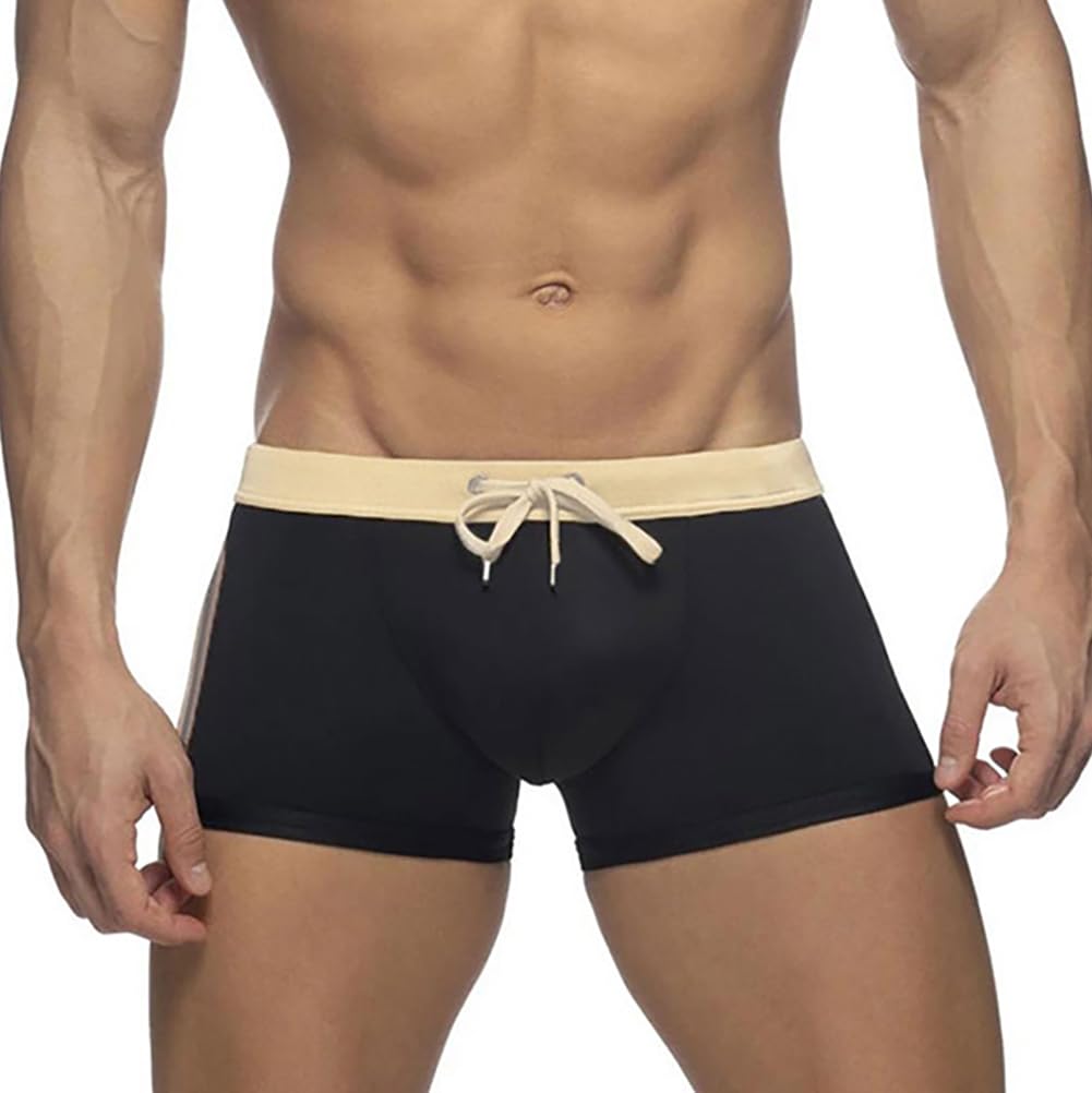 LikeJump - Traje de baño para hombre, bañador para surf, parte inferior de bikini