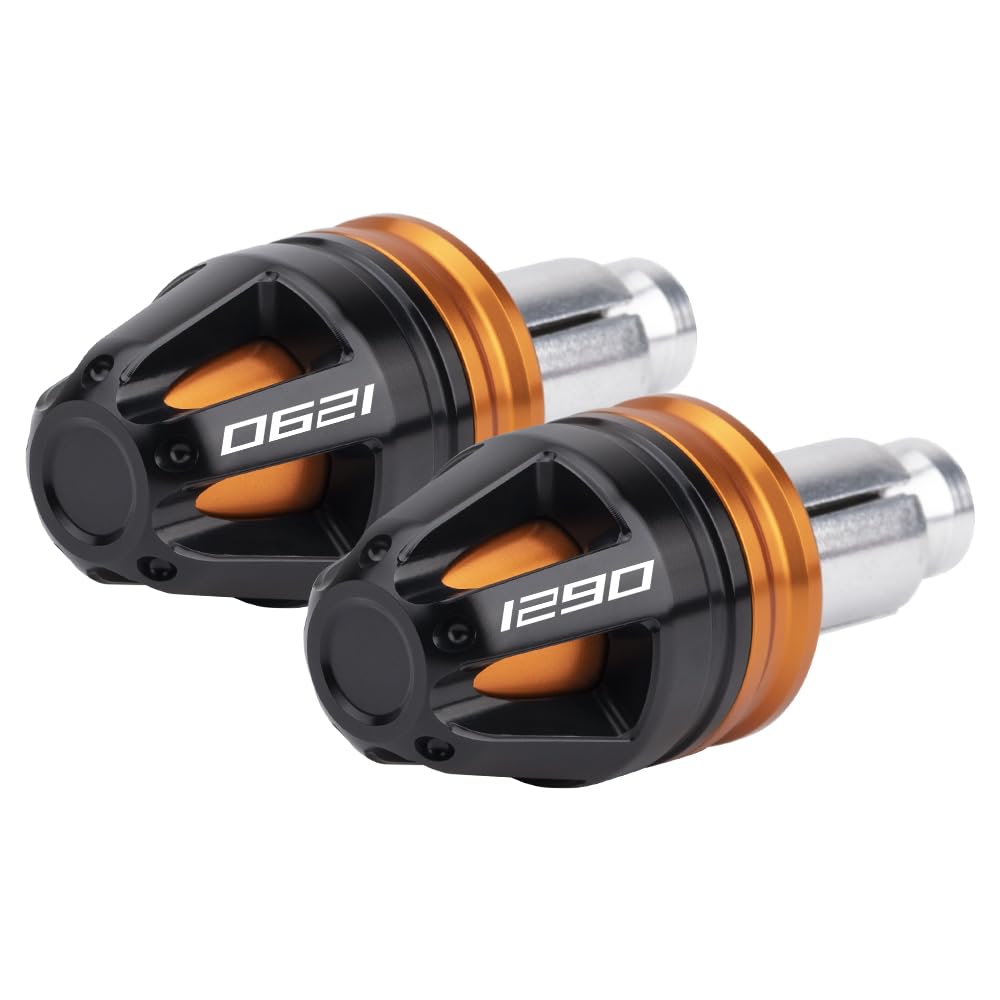 Tappi universali per manubrio moto 1290 Super Adventure 1290 Super Adventure R/T/S 1290 Super Duke GT/R tappi terminali per manubrio moto accessori (arancione)