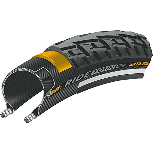 Continental Reifen Ride Tour 28x1,6Zoll 42-622mm 700x40C schwarz Reflex +Flicken