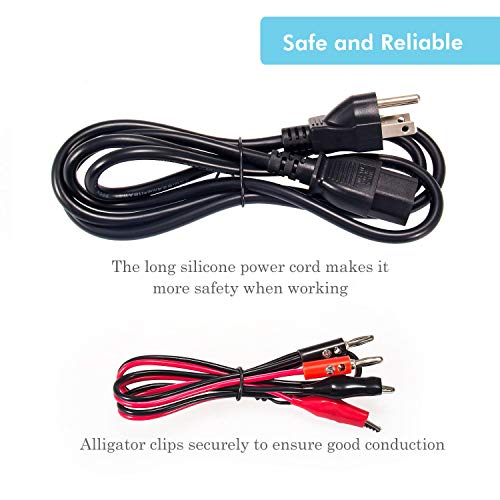 Dr.meter Dc Power Supply, 30V 5A Adjustable Switching Regulated Dc Bench Linear Power Supply With Alligator Leads And 3 Led Digital Display, Variable Power Supply With Us 3-Prong Cable #TOP4