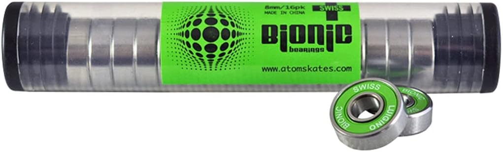 Bionic SWISS 608 Skate Bearings, 8mm