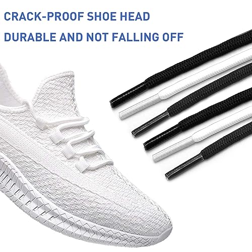 NDTEZUGT 2 Pairs Shoe Laces for Yeezy Boost 350 V1, 350 V2, 380, Black, 36" by NDTEZUGT - Used condition - Image 4