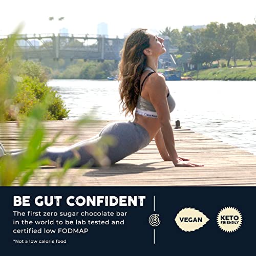 The Good Chocolate - Himalayan Salt Keto Chocolate Bars, Zero Sugar, Lower Net Carb Snack, Lower Calorie, Vegan Chocolate Candy, 6 Bar Value Packs #TOP3