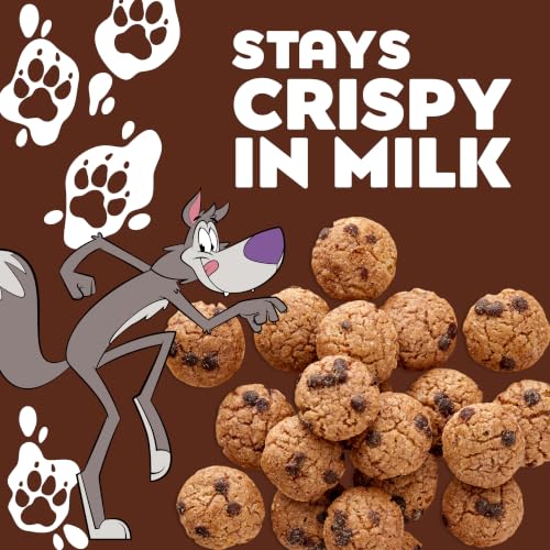 Image of Cookie Crisp Breakfast Cereal, Chocolate Chip Cookie Taste, Made with Whole Grain, Large Size, 15.1 oz