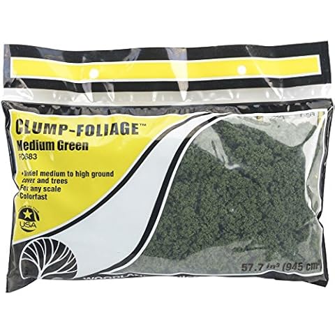 Clump Foliage 57.7 Cubic Inches-Medium Green Cover