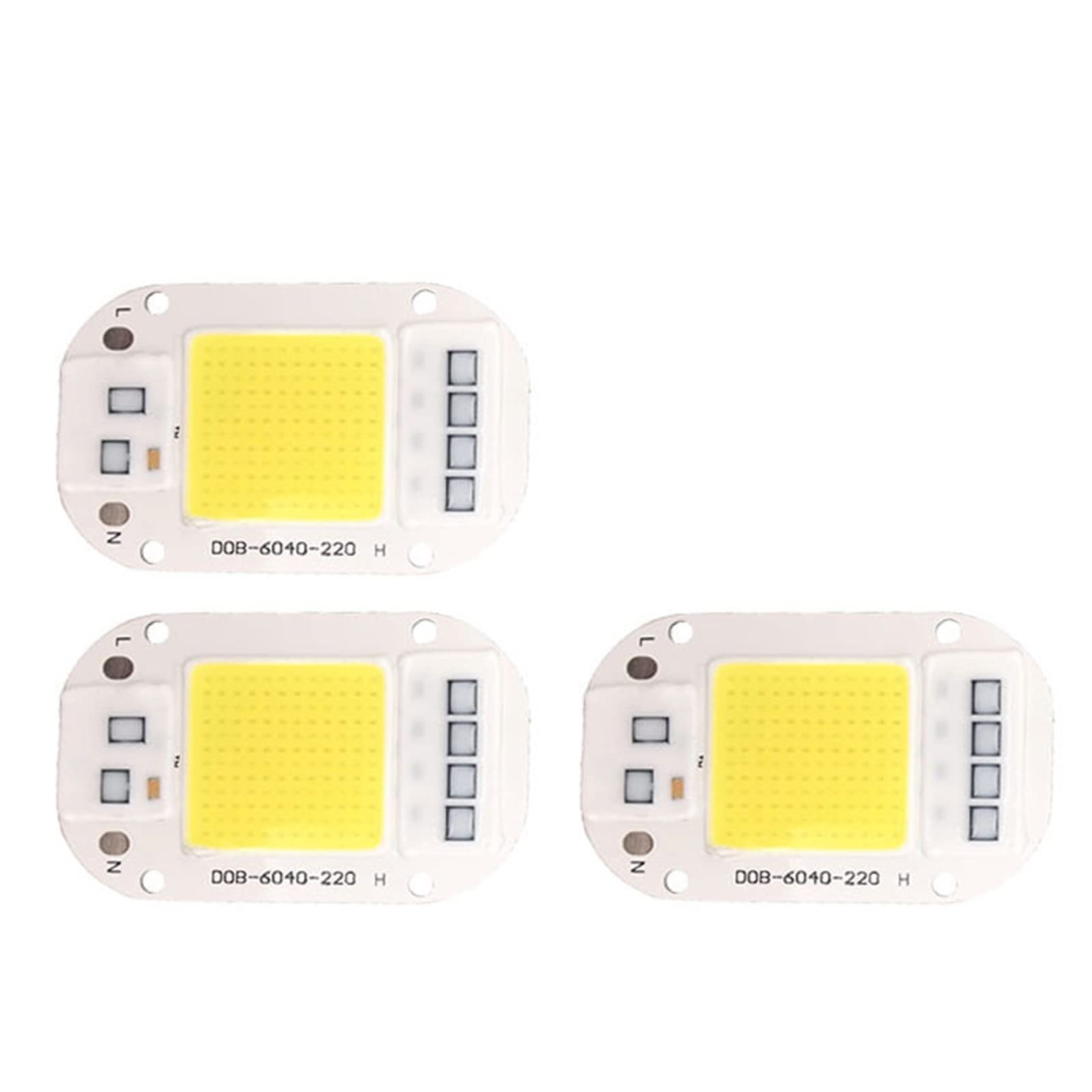 50W AC220V LED Chip High Power LED Chip High Voltage COB LED Dimmer Lamp Beads Light Source For Indoor And Outdoor Use -6500K