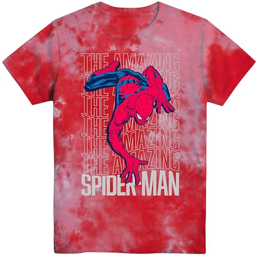 Marvel Boys Spider-Man Short Sleeve T-Shirt - Little and Big Boys Sizes S-XL