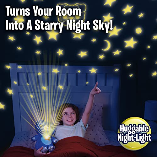 Ontel Star Belly Dream Lites, Stuffed Animal Night Light, Cuddly Blue Puppy - Projects Glowing Stars & Shapes In 6 Gentle Colors, As Seen On Tv #TOP2