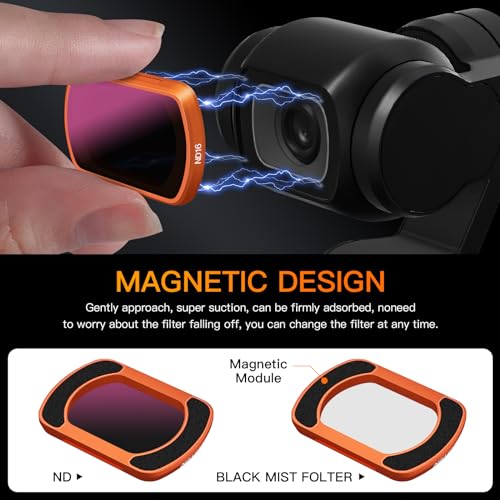 MINGVEN Magnetic ND Filters Set for DJI Osmo Pocket Camera - Image 7